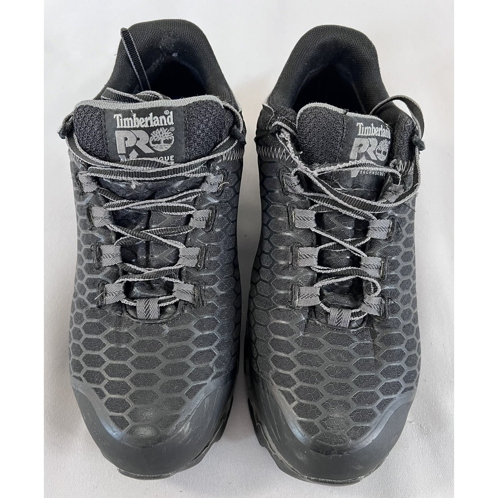 Timberland Pro Drivetrain Safety Toe Work Shoes‎ Women's Size 8.5 W Black